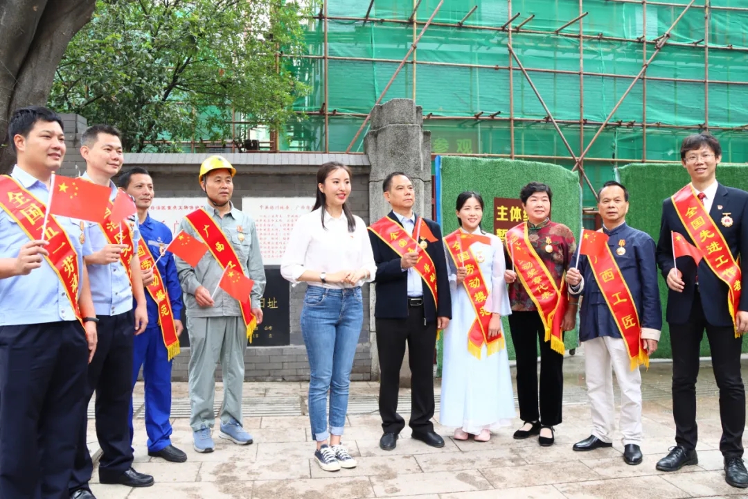 廣西慶“五一”特別節(jié)目拍攝現(xiàn)場，很燃！