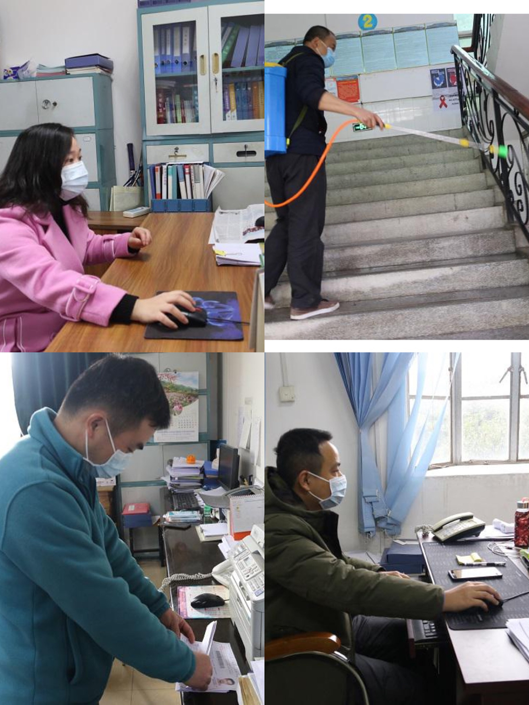 在戰(zhàn)“疫”場上，活躍著一群工會骨干